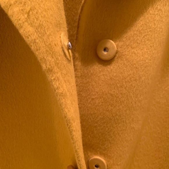 Prada Mustard Wool Coat - Picture 2 of 4